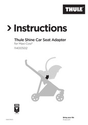 Thule 11400502 Instructions