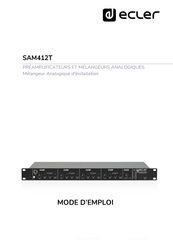 Ecler SAM412T Mode D'emploi