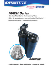 Kinetico Mach Serie Guide D'utilisation