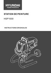 Hyundai HSP1000 Instructions Originales