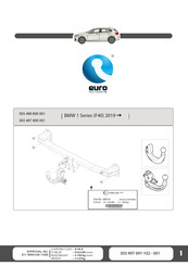 Euro Towbars 303 497 600 001 Manuel D'installation