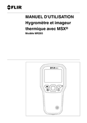 FLIR MSX MR265 Manuel D'utilisation