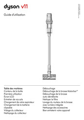 Dyson V11 Guide D'utilisation