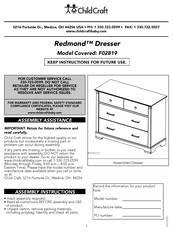 Child Craft Redmond F02819 Instructions De Montage