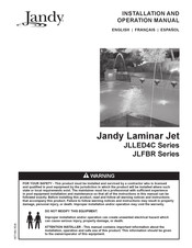 Jandy Laminar Jet JLFBR Serie Manuel D'installation Et D'utilisation