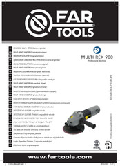 Far Tools MULTI REX 900 Notice Originale