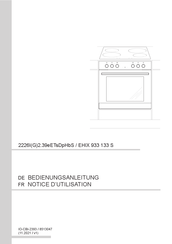 Amica EHIX 933 133 S Notice D'utilisation