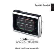 Harman Kardon guide+play GPS-410 EU Guide De Démarrage Rapide