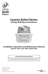 S&P Losone Select L100 Manuel D'installation, D'utilisation Et D'entretien