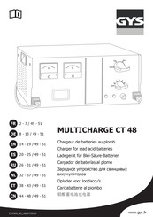 GYS MULTICHARGE CT 48 Mode D'emploi