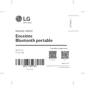 LG PL5W Manuel Simple