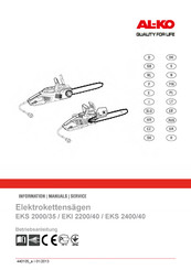 AL-KO EKI 2200/40 Notice D'utilisation