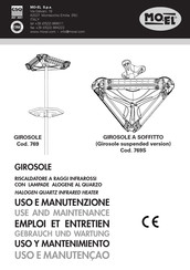 MO-EL GIROSOLE A SOFFITTO Emploi Et Entretien