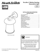 Heath Zenith DualBrite 4034-07 Instructions D'installation Et Mode D'emploi