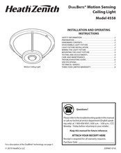 Heath Zenith DualBrite 4558 Instructions D'installation Et Mode D'emploi