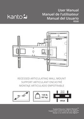 Kanto R500 Manuel De L'utilisateur