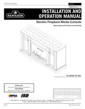 Napoleon NEFE30-3820AW Manuel D'installation Et D'opération