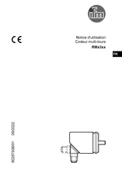 IFM RM 3 Serie Notice D'utilisation