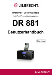 Albrecht DR 881 Guide D'utilisateur