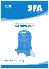 SFA SANIPUMP Notice De Service / Montage