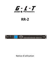G-L-T RR-2 Notice D'utilisation