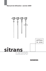 Siemens SITRANS LG200 Manuel D'utilisation