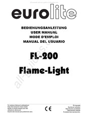EuroLite FL-200 Flame-Light Mode D'emploi