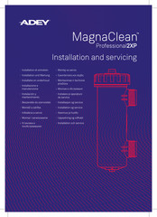 adey MagnaClean Professional2XP Installation Et Entretien