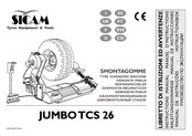 Sicam JUMBO TCS26 Manuel D'instructions