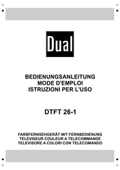 Dual DTFT 26-1 Mode D'emploi