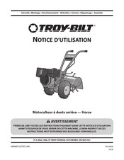 Troy-Bilt 21A-682P766 Notice D'utilisation