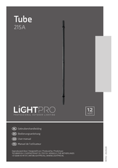 LightPro Tube 215A Manuel De L'utilisateur
