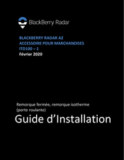 Blackberry ITD100 - 1 Guide D'installation