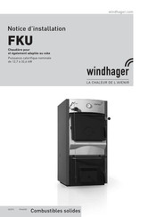 Windhager FKU Notice D'installation