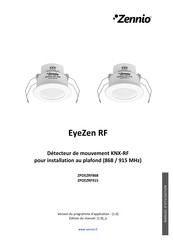 Zennio EyeZen RF Manuel D'utilisation