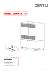 OERTLI LAN 60S-TUR Instructions D'installation Et D'utilisation