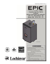 Lochinvar Epic EPC 110 Manuel D'information De L'utilisateur