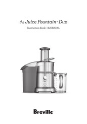 Breville Juice Fountain Duo Manuel D'instructions