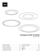 Bose Professional FreeSpace FS4CE Notice D'installation