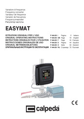 Calpeda EASYMAT 5MM Instructions Originales Pour L'utilisation
