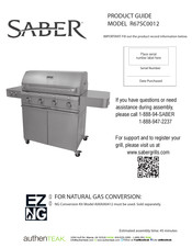 Saber R67SC0012 Guide De Produit