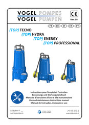 Vogel PROFESSIONAL Serie Instructions Pour L'emploi Et L'entretien