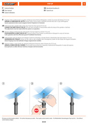 Claber POP-UP Guide D'utilisation