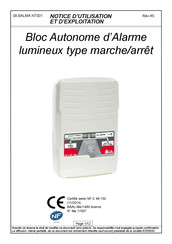 EcoSmart NF C 48-150 Notice D'utilisation Et D'exploitation