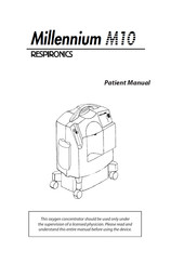 Philips RESPIRONICS Millennium M10 Manuel Du Patient