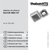 Theben Hts ECO-IR 360C NT Notice D'utilisation