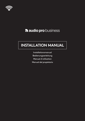 Audio Pro Business SP-1 Manuel D'utilisation