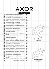 Hansgrohe AXOR Starck Organic 12602000 Mode D'emploi / Instructions De Montage