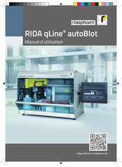 R-Biopharm RIDA qLine autoBlot Manuel D'utilisation