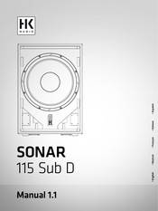 HK Audio SONAR 115 Sub D Manuel